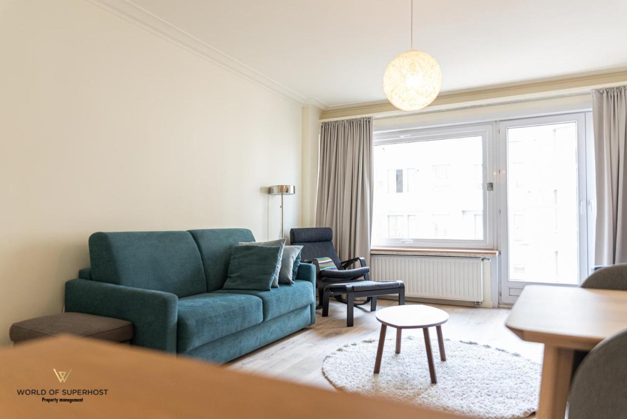 Helene, Appartement Vlakbij Het Strand Остенде Екстер'єр фото
